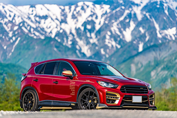 CX-5のシンシューベリーマッチ・シンシューセンキュー・KE3台ツーリング・アルプス🏔️🏔️見られるだけ幸せ・タクヤンバズーカ炸裂🤩に関するカスタム事例の投稿画像1枚目