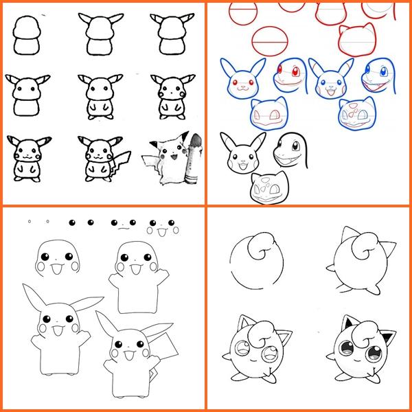 Android application How to Draw Pokemons screenshort