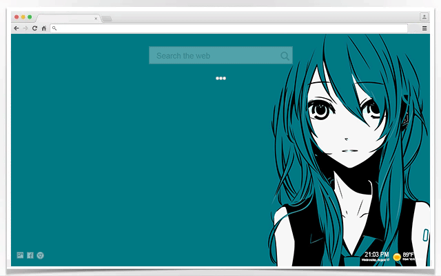 Hatsune Miku VOCALOID Wallpapers New Tab