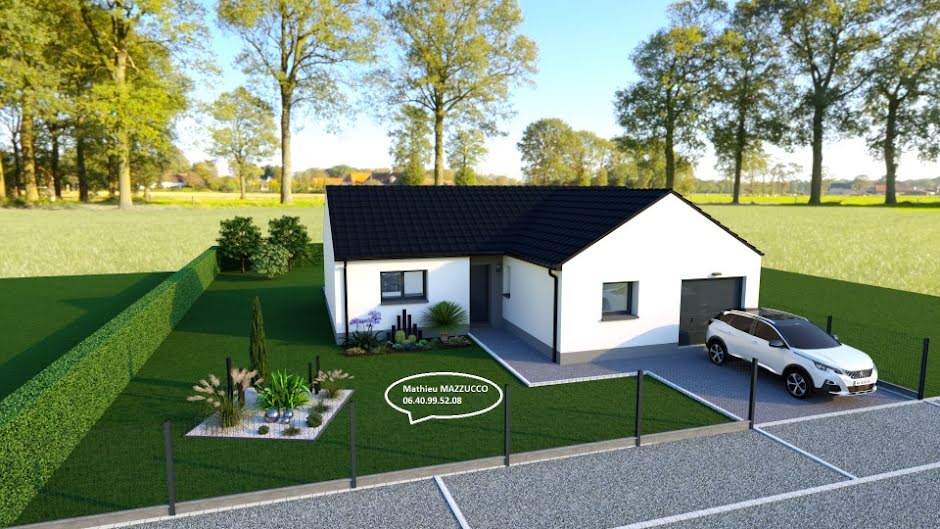 Vente maison neuve 5 pièces 85 m² à Hermies (62147), 202 250 €