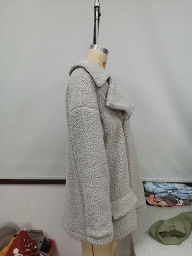 Title 12, Womens Casual Loose Thick Bubble Fleece Zipper...