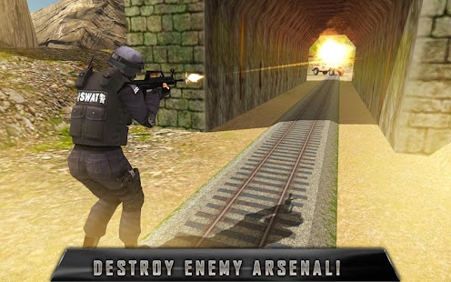 SWAT Train Mission Crime Rescu