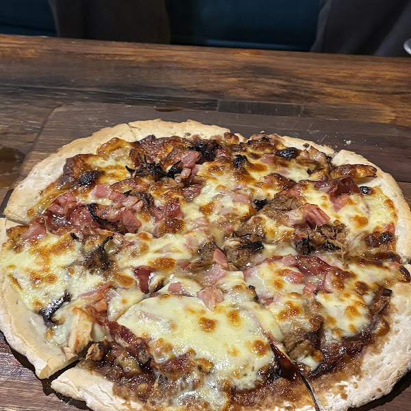 Meat lovers pizza