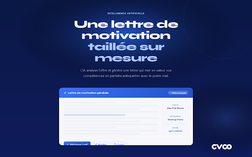 CVCO – Détecteur d'offres d'emploi IA screenshot 3
