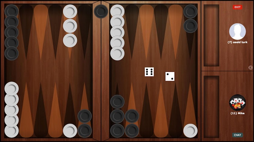 B90 Backgammon Screen 1