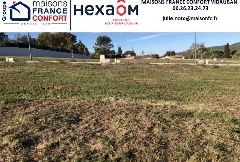  Vente Terrain + Maison - Terrain : 348m² - Maison : 82m² à Brignoles (83170) 