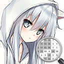 Herunterladen Anime Girl Color by number Installieren Sie Neueste APK Downloader