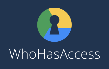 WhoHasAccess chrome extension