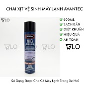 Chai Xịt Vệ Sinh Máy Lạnh Avantec 600Ml