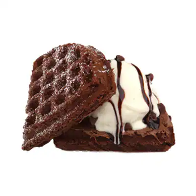Chocolate Cookie & Ice Cream Waffle