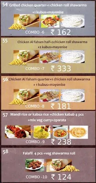 Flavours Of Arabia menu 8