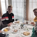 lunch on Mount Rigi in Lucerne, Switzerland 