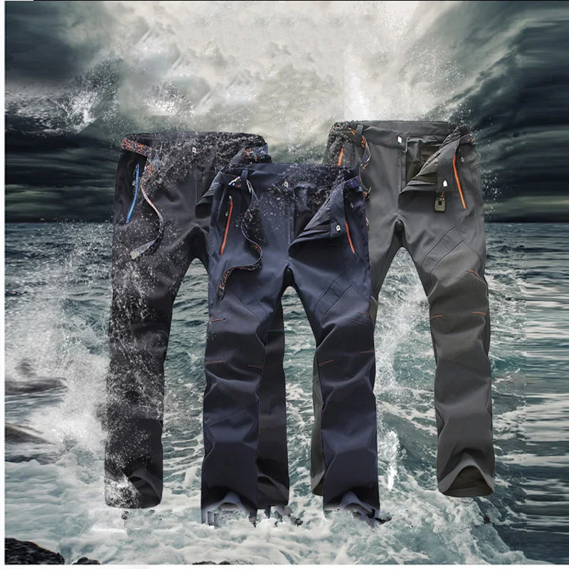 Title 6, Pantaloni Uomo Trekking e Alpinismo Primavera A...