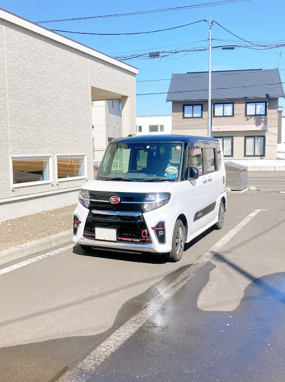 タントカスタムの洗車・春・北海道・雪どけに関するカスタム事例の投稿画像1枚目
