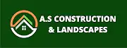 A.S Construction and Landscapes ltd Logo