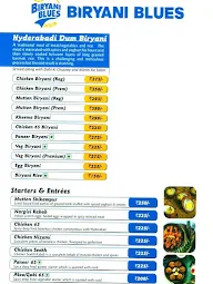 Biryani Blues menu 1