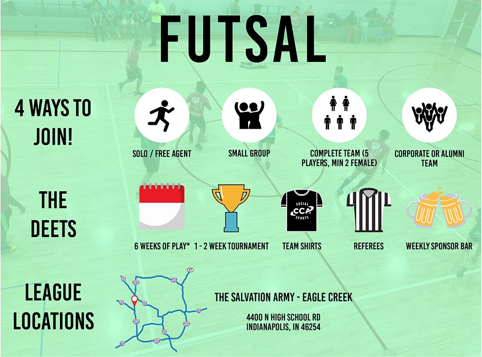 Futsal Leagues Indianapolis Social Sports