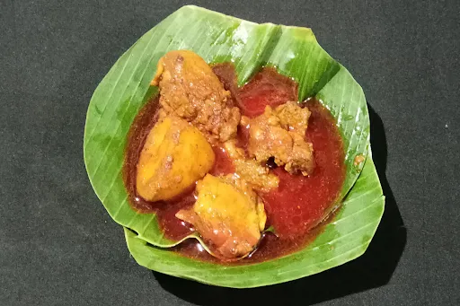 Mangsho Aloo Jhol Aloo [2 Pieces]+Chicken [2 Pieces]