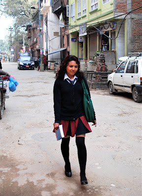 Primo giorno di scuola a Kathmandu di mumucross
