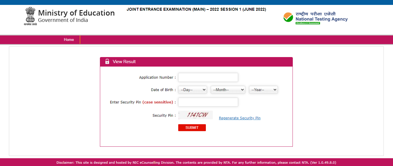 JEE Main Result 2024