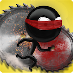 Cover Image of Download Stickman run and jump: escape from the saw 1.1.4 APK