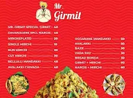 Half Tea And Mr Girmit menu 1