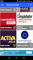 Radio Emisoras Chile Screenshot