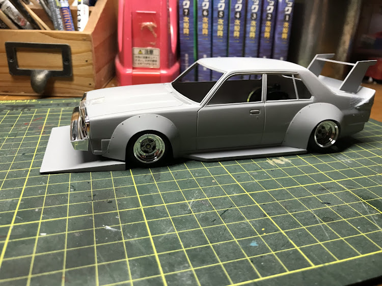 いちろうさんが投稿した街道レーサー・ジャパン・4枚・プラモデルに関するカスタム事例の投稿画像2枚目