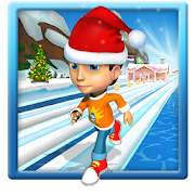 3D Ice Run - Christmas  Icon