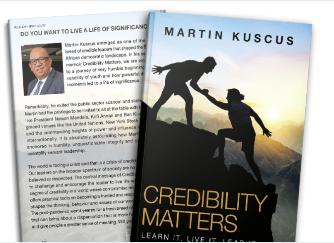 Credibility Matters by Martin Kuscus.