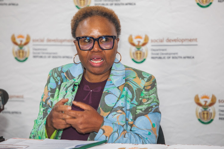 Social development minister Lindiwe Zulu. File photo.