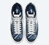 blazer mid midnight navy/white-smoke grey-light smoke grey