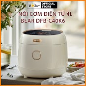 Nồi Cơm Điện 4L Bear Dfb - C40K6 - Hàng Chính Hãng