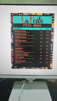 La Festa menu 1