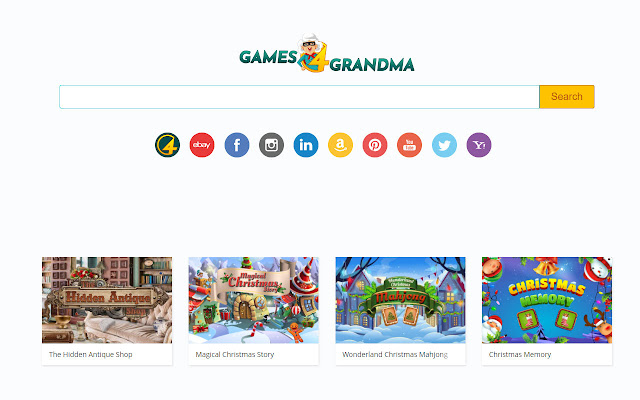 Games 4 Grandma Start chrome extension