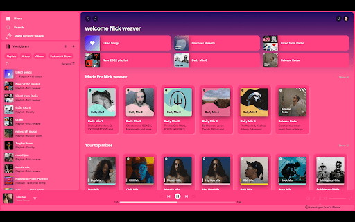 Hot Pink spotify