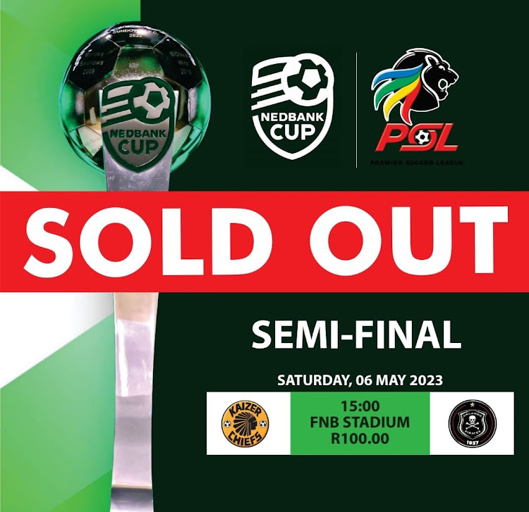 If you wanted tickets for the Soweto derby, you're out of luck.