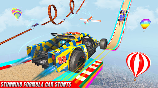 Screenshot Multi Robot Formula Car flying