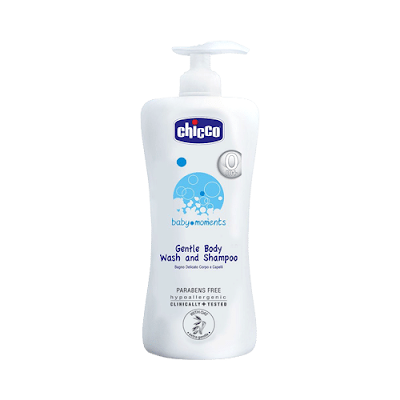 CHICCO GENTLE BODY WASH AND SHAMPOO 500ML