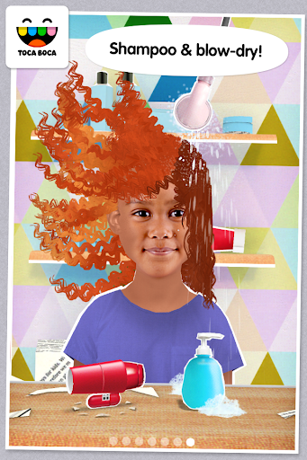 Screenshot Toca Hair Salon Me