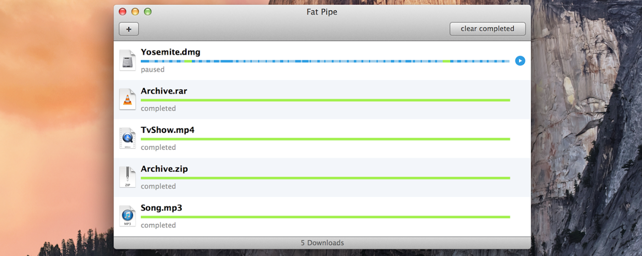 Fat Pipe Downloader for Mac Preview image 2