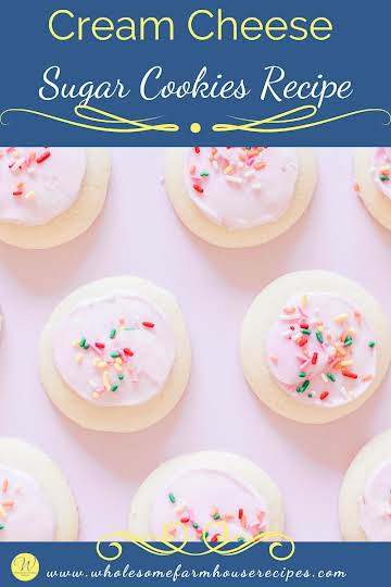 Cream Cheese Sugar Cookies Recipe 