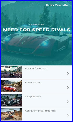 Guide for Need for Speed