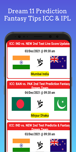 Screenshot CricGuru: Team Prediction App