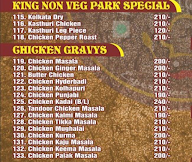 King Non-Veg Park menu 3