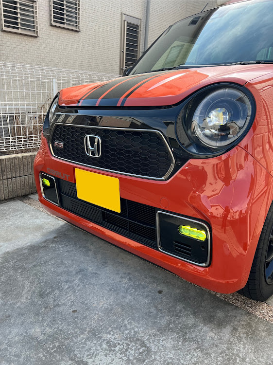 N-ONEのN-ONE RS・フォグランプイエロー化・DIYに関するカスタム事例の投稿画像1枚目