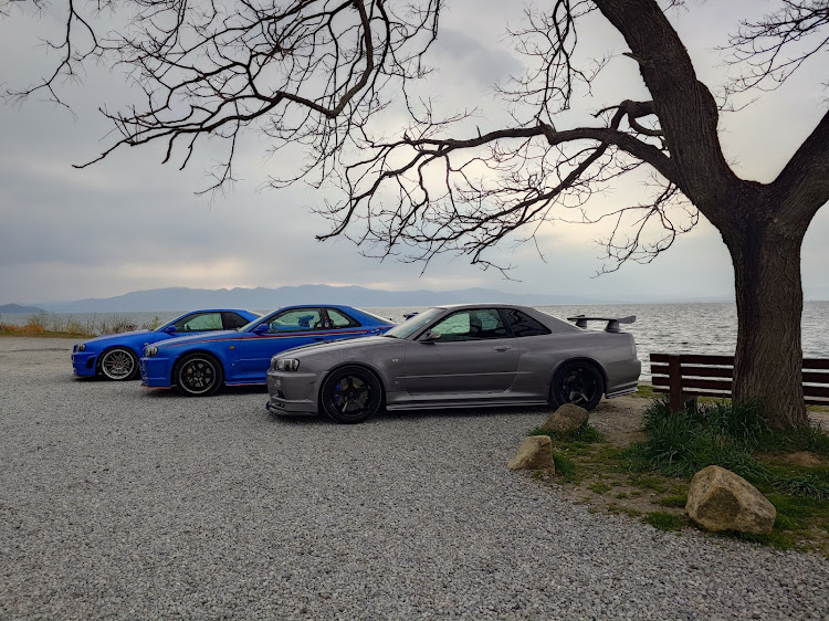 スカイライン GT-Rの4月もよろしくお願い致します🌸・桜シーズン開幕・サクラと愛車・ドライブ・ツーリングMTに関するカスタム事例の投稿画像2枚目