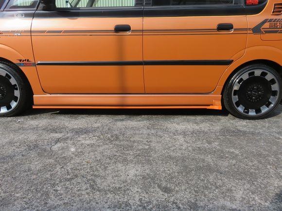 タントカスタムの自分の車のレアパーツ・カッティングマシーン・パーツ無ければ、ホムセンで探せに関するカスタム事例の投稿画像2枚目