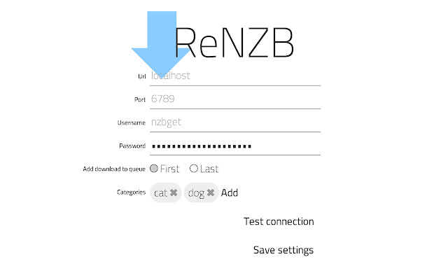 ReNZB chrome extension