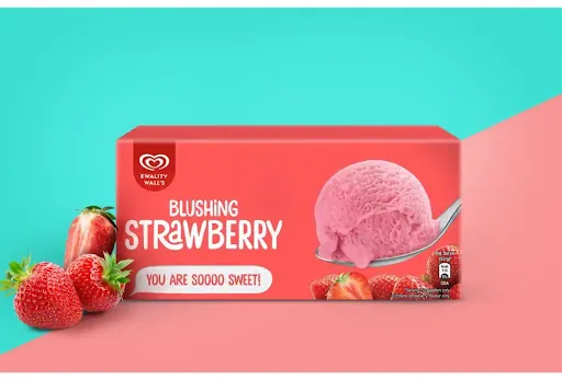 Blushing Strawberry [Family Pack, 700 Ml]